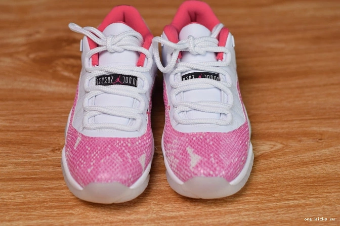 Rep WMNS AH7860-106 Pink Jordan Air Snakeskin 11 Low 0803